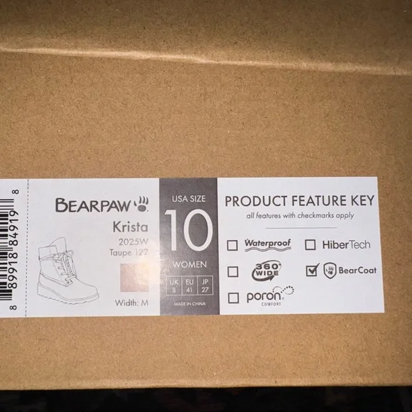 Bearpaw Krista Snow Boot. Size 10 | NIB - Picture 6 of 6